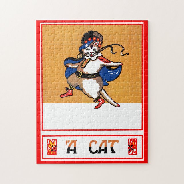 Eine Katze Puzzle (Vertikal)