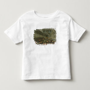 Eine Kavalkade in der Winter-Reitschule Kleinkind T-shirt