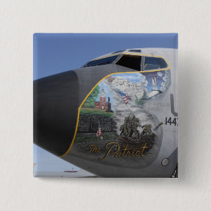 Eine KC-135 Stratotankerdisplaying patriotische Button