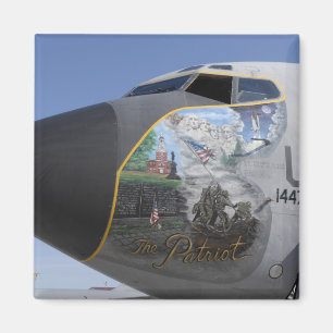 Eine KC-135 Stratotankerdisplaying patriotische Magnet