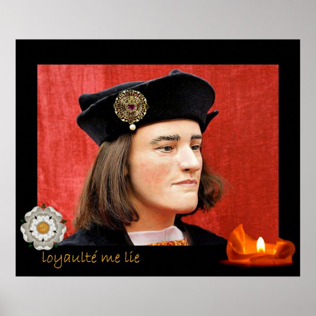 Eine Kerze für Richard III Poster (Vorne)