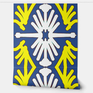 Eine klassische farbige "Ratti_Creative_Arts"-Hint Tapete