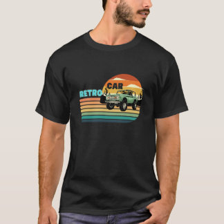 Eine klassische Retro-Fahrt T-Shirt