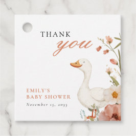 Eine kleine Alberne Gänsehinderdusche Geschenkanhänger