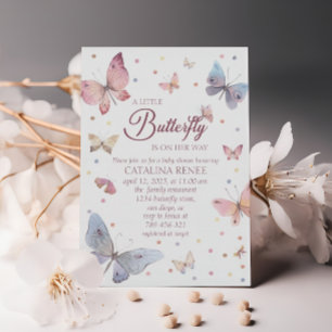 Eine kleine Baby-Party im Pastell-Look Einladung