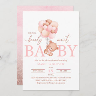 Eine kleine Babydusche Einladung