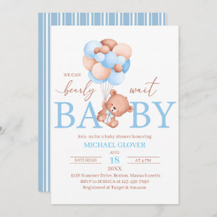 Eine kleine Babydusche Einladung