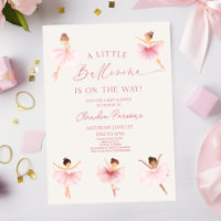 Eine kleine Ballerina ist unterwegs! Babyparty