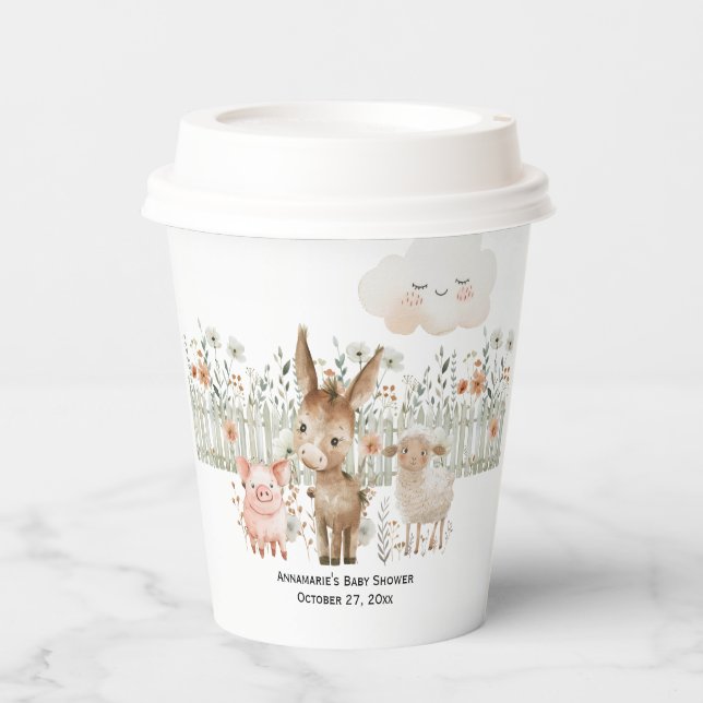 Eine kleine Bauerndusche | Pappbecher (Vorderseite)