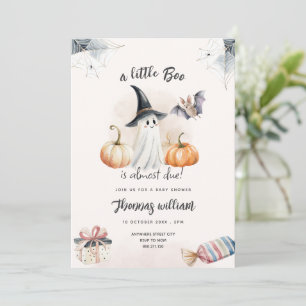 Eine kleine Boo-Geister-Babyshower-Einladung Einladung
