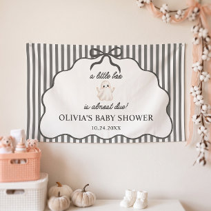 Eine kleine Boo süße Geister-Babyparty Banner
