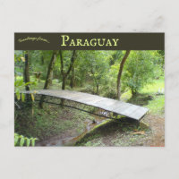Eine kleine Brücke in Hohenau Paraguay
