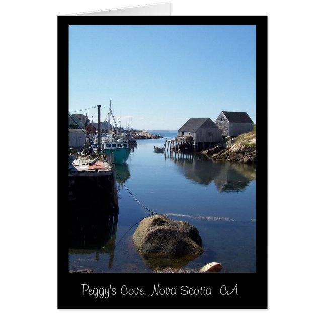 Eine kleine Bucht in Neuschottland, CA (Vorne)