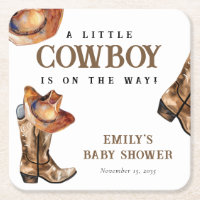 Eine kleine Cowboy-Western-Kinderdusche