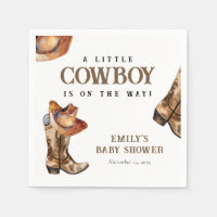 Eine kleine Cowboy-Western-Kinderdusche