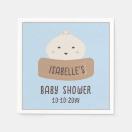 Eine kleine Dusche ist unterwegs Serviette