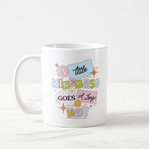 Eine kleine Freundlichkeit wirkt weit Kaffeetasse