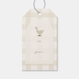 Eine kleine Gans Neutral Geschenkanhänger