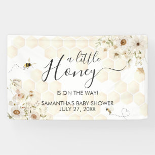 Eine kleine Honey Bee Baby Dusche Banner