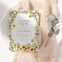 Eine kleine Honigbiene - Frühlingsdusche