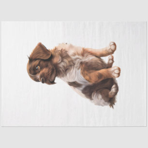 Eine kleine Hund-Serie Design 25 Seidenpapier