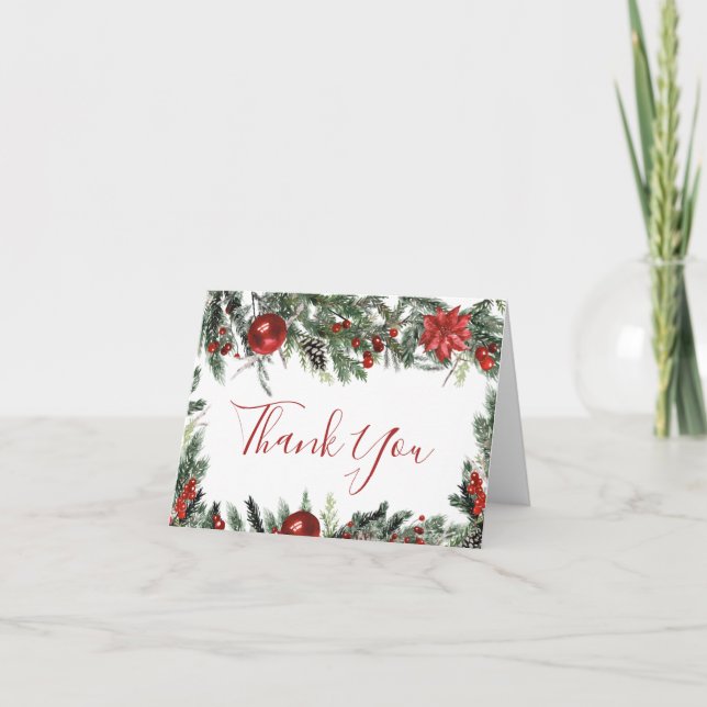 Eine kleine kleine Babydusche mit Dankeschön-Karte Dankeskarte (Vorderseite)