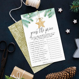 Eine kleine kleine Babydusche rät das Preisspiel