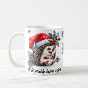 Eine kleine Kleinigkeit vor der Weihnachtsfeier-Ta Kaffeetasse