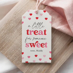 Eine kleine Leckerei für jemanden, der süße Valent Geschenkanhänger