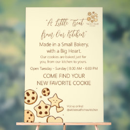 Eine kleine Leckerei von unserer Küche Acrylschild