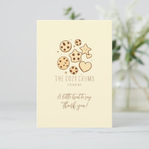 Eine kleine Leckerei von unserer Küche Dankeskarte