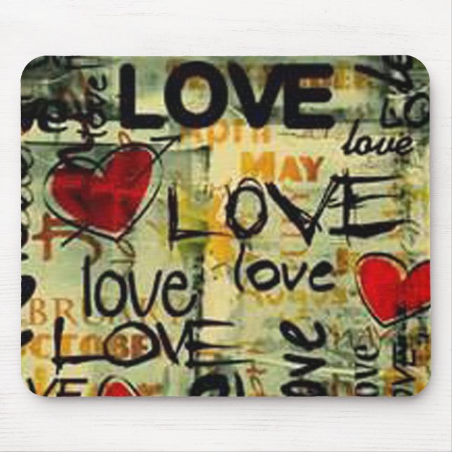 Eine kleine Liebe Maus Pad Mousepad (Vorne)