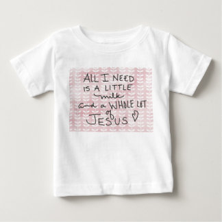 Eine kleine Milch und eine Menge von Jesus Baby Ro T-shirt