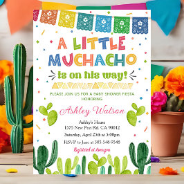 Eine kleine Muchacho-Fiesta-Baby-Shower-Einladung Einladung