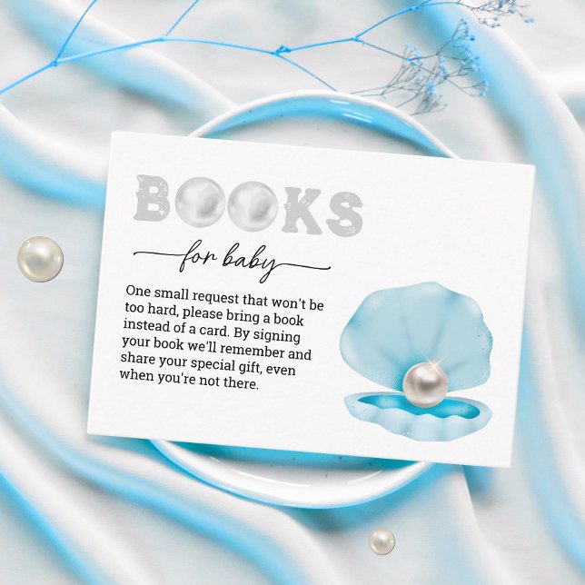 Eine kleine Perle ist unterwegs Bücher für Baby Begleitkarte (Von Creator hochgeladen)