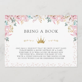 Eine kleine Prinzessin bringt ein Buch Einladung
