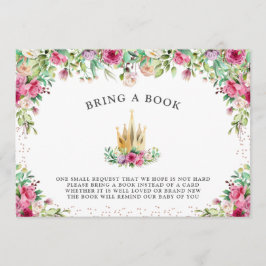 Eine kleine Prinzessin bringt ein Buch Einladung