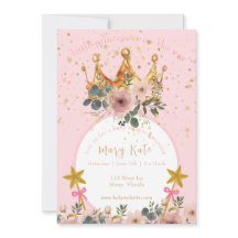 Eine kleine Prinzessin ist auf dem Weg zur Krone