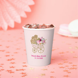 Eine kleine Pumkin Girl Babydusche Pappbecher