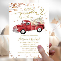 Eine kleine Pumpkin-Babydusche