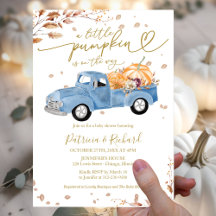 Eine kleine Pumpkin-Babydusche