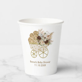 Eine kleine Pumpkin-Babydusche Pappbecher