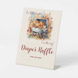 Eine kleine Pumpkin Fall Baby Dusche | Gender Neut Sockelschild