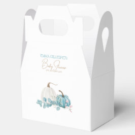 Eine kleine Pumpkin Fall Baby Dusche Geschenkschachtel