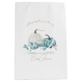 Eine kleine Pumpkin Fall Baby Dusche Mittlere Geschenktüte