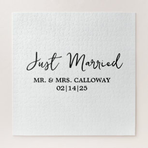 Eine kleine Retro nur verheiratet Puzzle