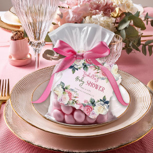Eine kleine Rose-Girl-Blumenmatratze Kinderdusche Geschenkanhänger