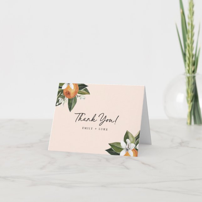 Eine kleine Süsse BABY-Dusche Dankeskarte (Vorderseite)