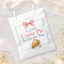 Eine kleine süße Baby Shower-Geschenktüte Geschenktütchen