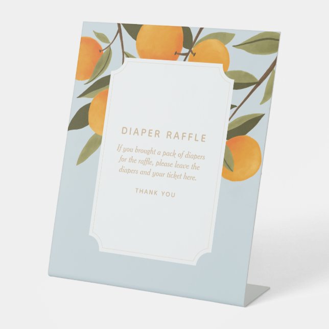 Eine kleine Süsse befindet sich auf dem Weg zum Wi Sockelschild (Vorderseite)